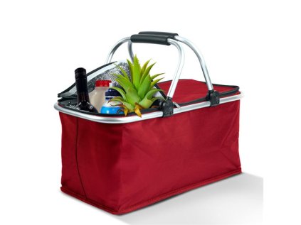 Košík nákupný FAMILY 11549C červený