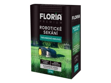 Trávnikové hnojivo FLORIA Premium pre robotické kosenie 2,5kg