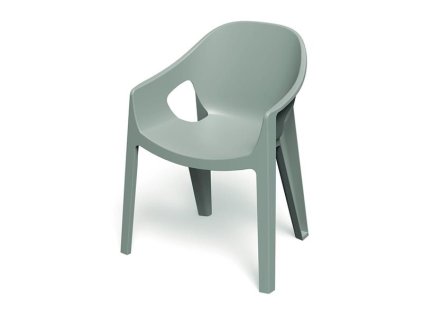 Stolička záhradná PREMO 650x560x825mm - talianska zelená