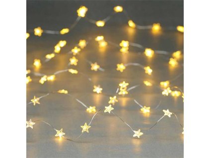 Reťaz svetelná 4L 12412 Hviezdičky