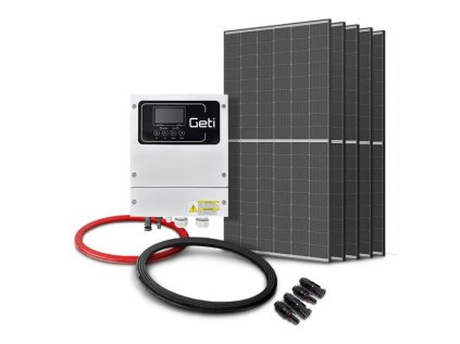 Zostava na solárny ohrev vody GETI GWH02D 2225Wp 5x PV TRINA