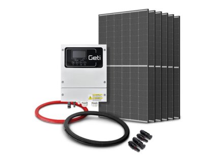 Zostava na solárny ohrev vody GETI GWH02D 2670Wp 6x PV TRINA
