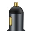 Baseus Car Charger Share Together C+U / Cigarette lighter socket, PPS, PD3.0, QC4.0+, SCP, 120W Gray(CCBT-C0G)