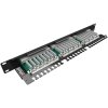 SOLARIX 19" Patch panel 24 x RJ45 CAT5E STP