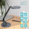MAXCOM ML5100 ARTIS, Stolová LED lampa, šedá