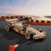 RoboTime 3D drevená skladačka Závodné auto F1