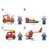 Sluban Hasiči M38-B0622 Display 4druhy / 8ks
