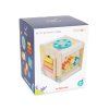 PL105 Petit Activity Cube Interactive Musical Learning Wooden Toddler Toy Packaging