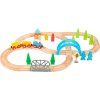 11491 legler small foot holz eisenbahn set 40teile a