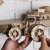 Ugears 3D drevené mechanické puzzle Traktor Wins