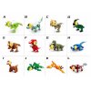 Sluban Vajíčka Qbricks M38-B0796 Dino 1 kus