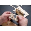Ugears 3D drevené mechanické puzzle Hrad Bradavice, Harry Potter