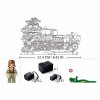 Sluban Power Bricks M38-B7072 R/C T34/76 (1942) Tank na diaľkové ovládanie