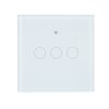 Trojitý inteligentný prepínač s PNI SafeHome PT303 WiFi touch, 10A, ovládanie internetu, mobilná aplikácia Tuya Smart, integrácia do scenárov a inteligentná automatizácia s ďalšími kompatibilnými prod