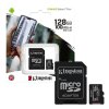 Pamäťová karta MicroSD Kingston Canvas Select Plus, 128 GB, 100 MB / s, s adaptérom