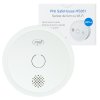 Dymový senzor PNI SafeHouse HS261 s Wi-Fi, ovládanie z aplikácie Tuya Smart, napájanie 3V batériou, 85dB, zvukový a vizuálny alarm, tichý alarm