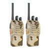 Prenosná rádiostanica PNI PMR R40 Camo, sada 2 ks, 0,5 W, 16 programovateľných kanálov, 16 PMR a 50 CTCSS a 104 DCS tónov, ASQ, TOT, monitor, programovateľné, 1200mAh batérie, nabíjačky a slúchadlá v