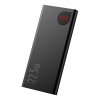 Baseus Power Bank Adaman with Digital display (2021), C+U+U, PD 3.0, QC 3.0, 22.5W, 10000 mAh, Black (PPAD070001)