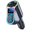 Joyroom Car Charger 4-in-1, Bluetooth Fm Transmitter C+C+U+Cigarette, PD 150W, Black (JR-CL21)