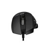Logitech Mouse Wired G502 Hero High Performance Gaming 16000 DPI, RGB Black EU (910-005470)