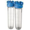 Big Blue filter MASTER 20" DUO connection 6/4" - two-stage water filter for drinking and utility water