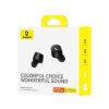 Baseus Earphone Bluetooth Bowie E18 TWS Earphones, BT 5.3, ENC, IPX4, Black EU (A00023800123-00)