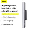Baseus Home Magnetic Stepless Dimming Charging Desk Lamp 100LM, 4000K, 1800 mAh 4.5W Gray (DGXC-C0G)