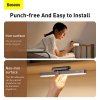Baseus Home Magnetic Stepless Dimming Charging Desk Lamp 100LM, 4000K, 1800 mAh 4.5W Gray (DGXC-C0G)