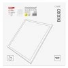 LED panel DIXXO backlit 60×60, štvorcový vstavaný biely, 36W neutrálna b.