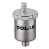 Odvzdušňovací a uzavírací ventil - pro solární systémy, 3/8"  IVAR.OVS SOLAR