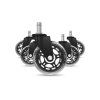 Kolieska na stoličky HUZARO Casters 2.0 Black