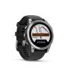 garmin fenix e 47mm amoled stainless steel graphite black band