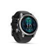 garmin fenix e 47mm amoled stainless steel graphite black band