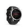 garmin fenix e 47mm amoled stainless steel graphite black band