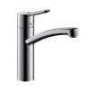 miscelatore da appoggio per lavello, getto fisso, FOCUS S, cromato