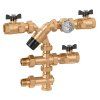 Domestic hot water temperature control unit with recirculation connection, DN20, 3/4”