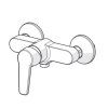 wall-mounted shower mixer tap without accessories, HANSAPOLO