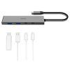 HAMA Hub, USB-C Dokovacia stanica, PD 100W