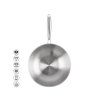 Panvica wok ORION Steela 30 cm