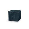 Kvetináč SIERRA SQUARE BETON EFFECT antracit 38,5cm