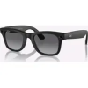 Meta Ray-Ban Gen1 Wayfarer Matte Black Polarized Gradient Graphite