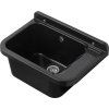 137790 1 137790 1 plastic sink black 50x34x21 siphon mounting kit