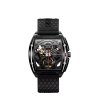 76 z series dlc automatic mechanical skeleton wristwatch black