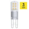 LED žiarovka Classic JC / G9 / 2,6 W (30 W) / 320 lm / neutrálna biela