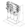 Reverosmose RObust MINI mit Pumpe
