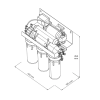 Osmose inverse PURE Standard PRO avec pompe