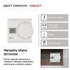 Wired manual room thermostat P5603R