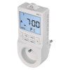 Socket thermostat with digital timer function 2 in 1