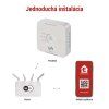 Détecteur de monoxyde de carbone GoSmart TCS0101W avec WiFi