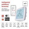 Podlahový programovateľný drôtový WiFi GoSmart termostat P56S01F